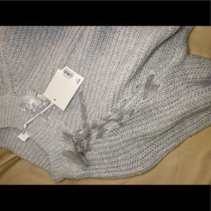 Lauren Conrad Gray sweater